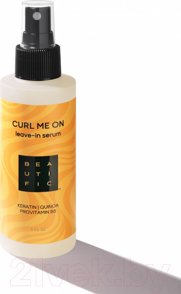 Изображение товара Сыворотка для волос Beautific Curl Me On Несмываемая для кудрявых и волнистых волос (150мл)