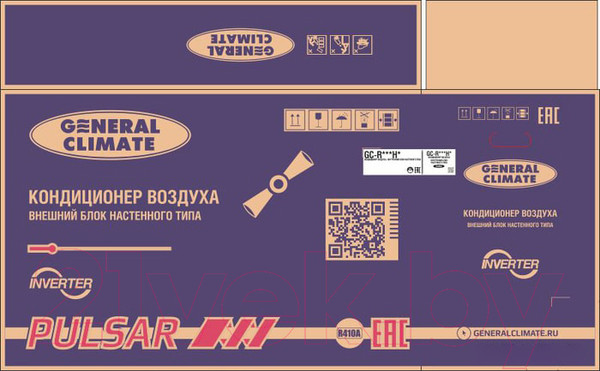 Изображение товара Сплит-система General Climate GC-RE09HR32 / GU-RE09H32