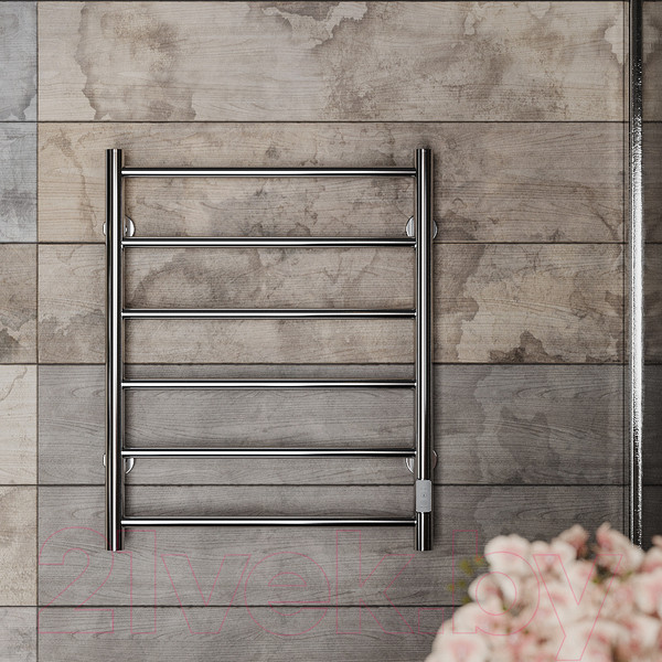 Изображение товара Полотенцесушитель электрический Roxen Caspia BK-109-6T / 11070-5365С