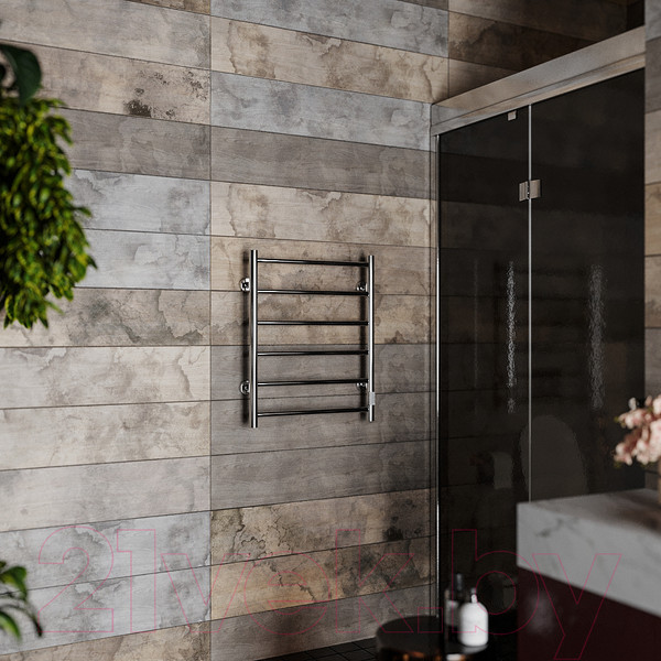 Изображение товара Полотенцесушитель электрический Roxen Caspia BK-109-6T / 11070-5365С