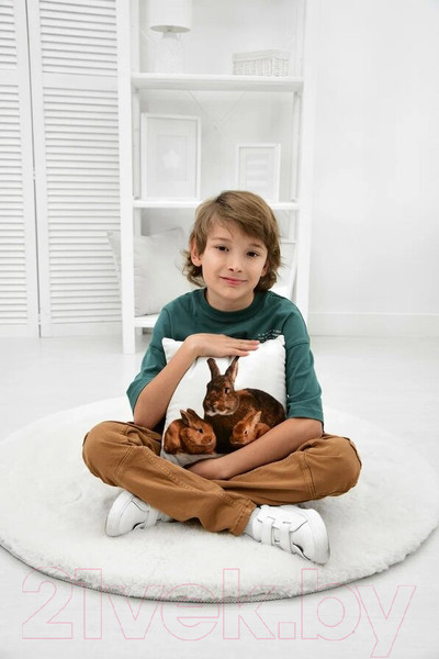 Изображение товара Подушка декоративная Leader Toys Кролики / МТ01021