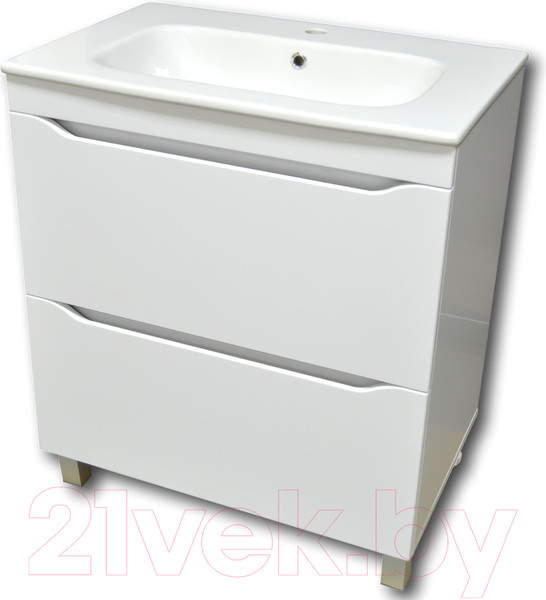 Изображение товара Тумба с умывальником Гамма Р27оФ8/1 - У70 Пиедра 43071