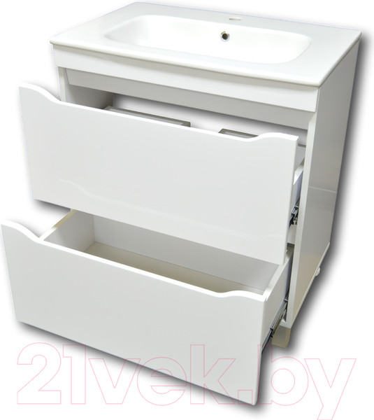 Изображение товара Тумба с умывальником Гамма Р27оФ8/1 - У70 Пиедра 43071