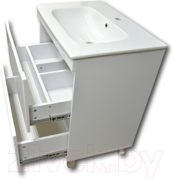 Изображение товара Тумба с умывальником Гамма Р27оФ8/1 - У70 Пиедра 43071