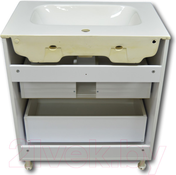 Изображение товара Тумба с умывальником Гамма Р27оФ8/1 - У70 Пиедра 43071