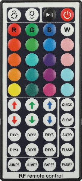 Изображение товара Контроллер для светодиодной ленты ЭРА RGB Controller-12/24V-216/432W-IP20-RF / Б0061112