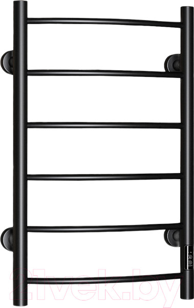 Изображение товара Полотенцесушитель электрический Roxen Santi BK-109AW-6T / 11030-4365B (черный)