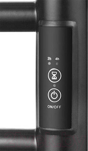 Изображение товара Полотенцесушитель электрический Roxen Santi BK-109AW-6T / 11030-5365В (черный)