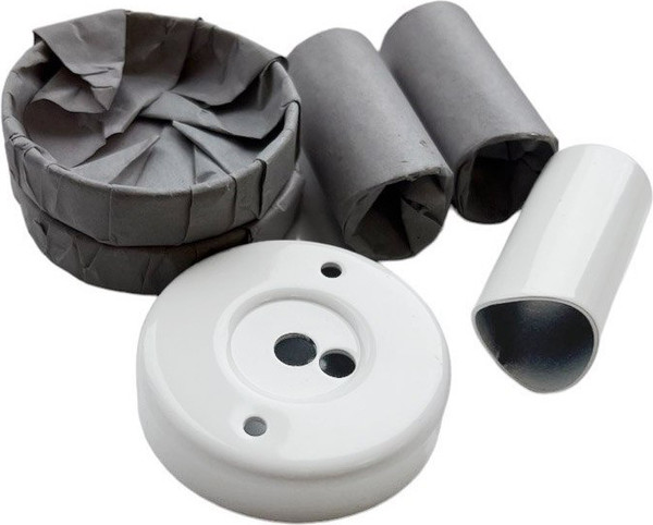 Изображение товара Полотенцесушитель электрический Roxen Santi BK-109AW-6T / 11030-5365W (белый)