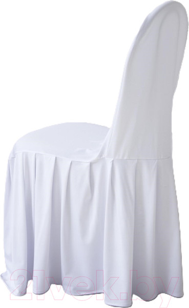 Изображение товара Чехол на стул Sima-Land 5111133 (белый)