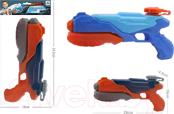 Изображение товара Бластер игрушечный Dong Xu Toys Водяной / AO-2066C