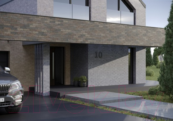 Изображение товара Плитка Beryoza Ceramica Brick Wall табачный (250x75)