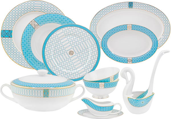 Изображение товара Набор столовой посуды Lenardi Тиффани 145-570