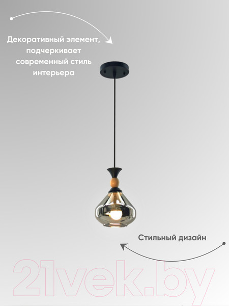 Изображение товара Потолочный светильник Aitin-Pro НСБ 01-60-101 / N5642/1H (черный)
