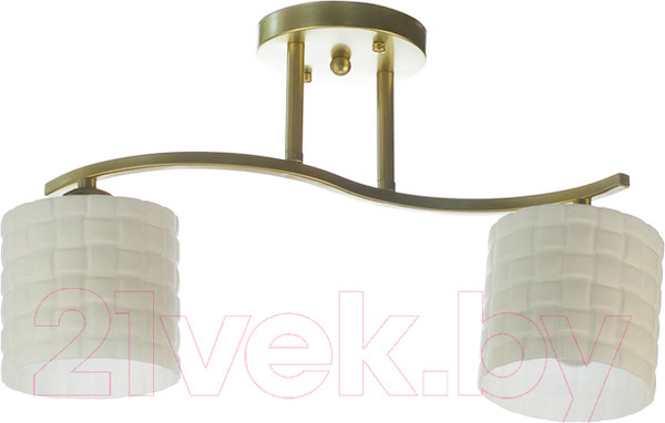 Изображение товара Потолочный светильник Aitin-Pro НПБ 02-2x60-101 / N5944/2 (золото)