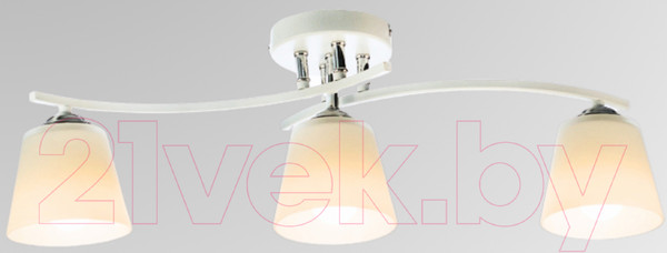 Изображение товара Люстра Aitin-Pro НПБ 02-3x60-101 / N5951/3 (белый/хром)