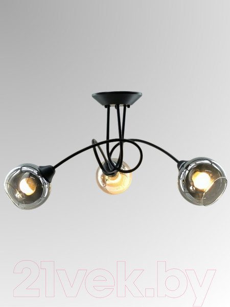 Изображение товара Люстра Aitin-Pro НПБ 02-3х60-102 / S5140/3 (черный)