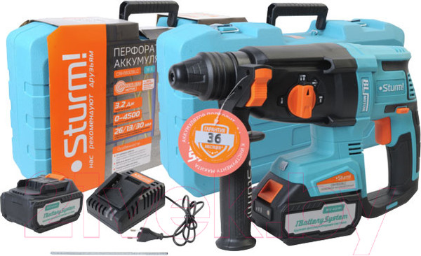 Изображение товара Перфоратор Sturm! CRH1832BLC