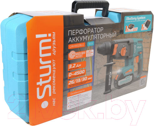 Изображение товара Перфоратор Sturm! CRH1832BLC