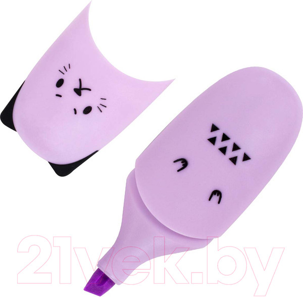 Изображение товара Набор маркеров Brauberg Kids Cute Cats. Pastel / 152436 (6цв)