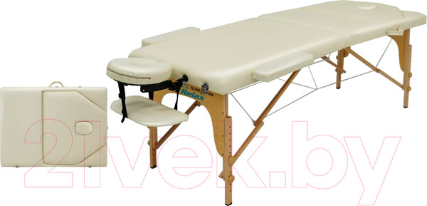 Изображение товара Массажный стол SL Relax Techno Form / MT-TF-BEIGE (бежевый)