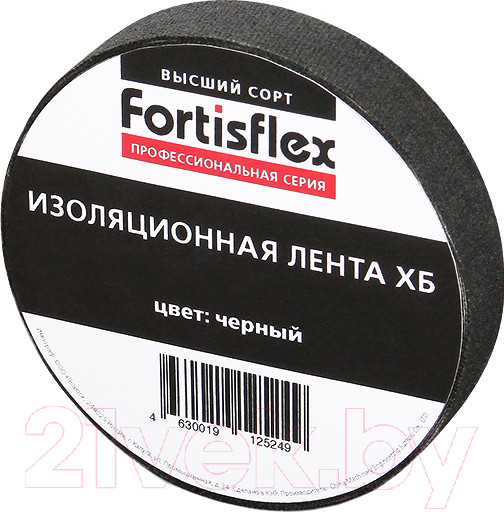 Изображение товара Изолента Fortisflex ХБ 71242   (черный)