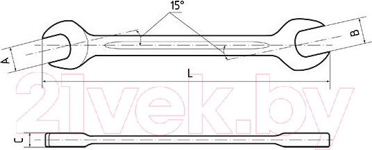 Изображение товара Набор ключей КВТ НКР-8 (8-27) / 78365
