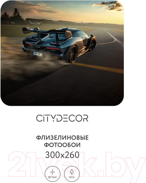 Изображение товара Фотообои листовые Citydecor Транспорт 8 (300x260см)