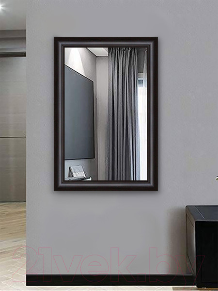 Изображение товара Зеркало Декарт Настенное в раме 8Л0153 (венге)