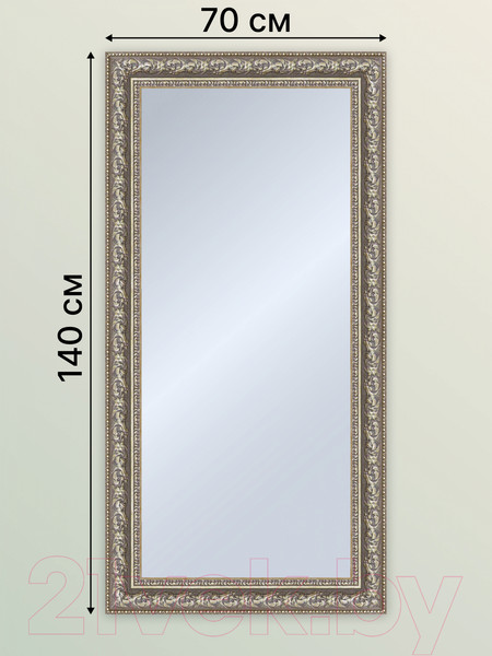 Изображение товара Зеркало Декарт Настенное в раме 8Л3743 (бронза)