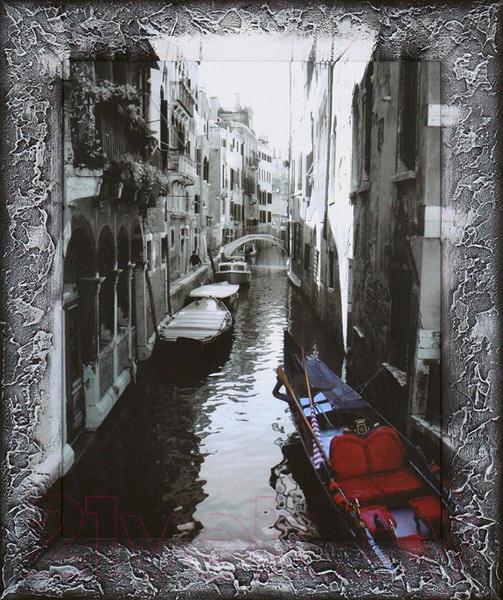 Изображение товара Картина Декарт Серая Венеция 8Л1242 (в раме)
