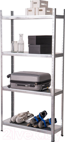 Изображение товара Стеллаж металлический Hit 4п (912x400x1824)