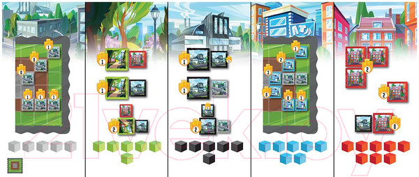 Изображение товара Настольная игра Мир Хобби Потрясающий город / 915864