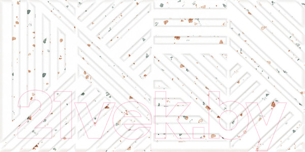Изображение товара Плитка Cersanit Sweet 17569 (298x598, белый рельеф)