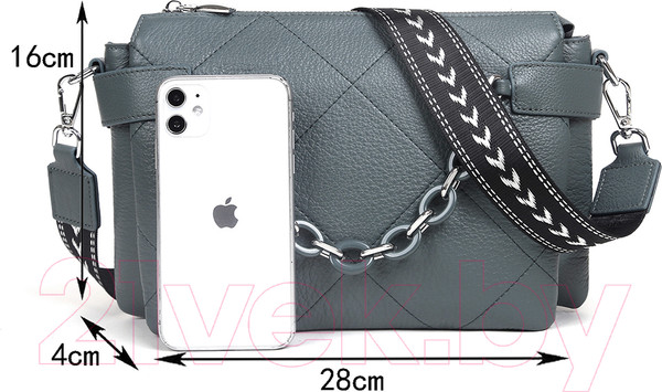 Изображение товара Сумка Mironpan 62388 (бирюзовый)