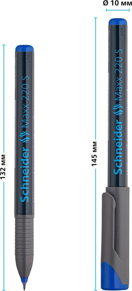 Изображение товара Маркер перманентный Schneider Maxx 220 S / 112403 (синий)