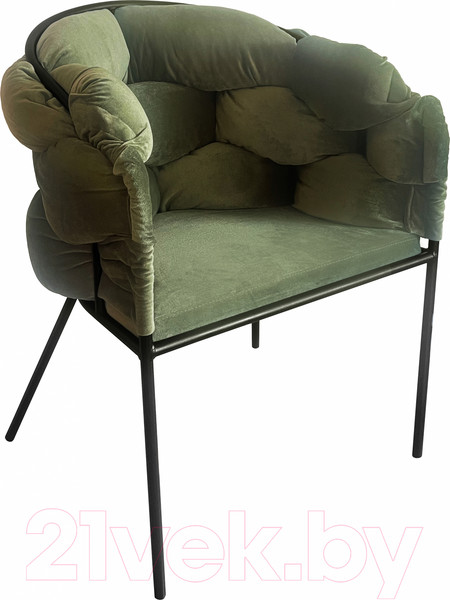 Изображение товара Стул Лидмаш групп SML-05/1 880x670x700 (черный/оливковый)