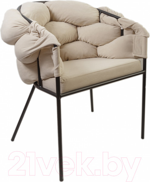 Изображение товара Стул Лидмаш групп SML-05/1 880x670x700 (черный/бежевый)