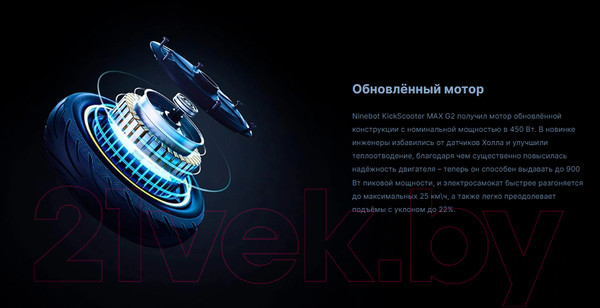 Изображение товара Электросамокат Segway-Ninebot Kickscooter MAX G2