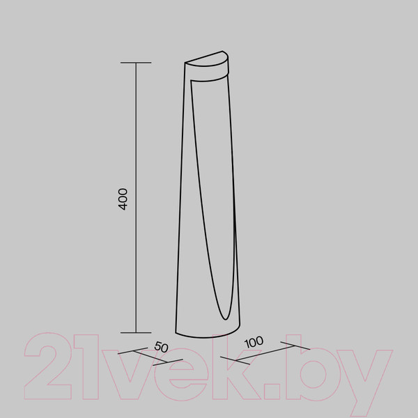 Изображение товара Светильник уличный Maytoni Konus O463FL-L7GF3K