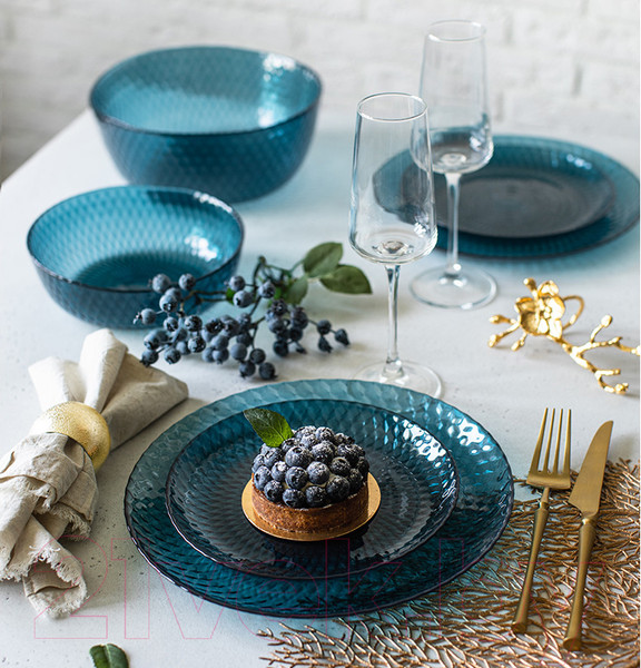 Изображение товара Набор тарелок Luminarc Идиллия Лондон Топаз Q1313/6 (6шт)