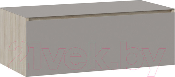 Изображение товара Тумба ТриЯ Глосс ТД-319.03.12 (баттл рок/стекло Stone светлый)