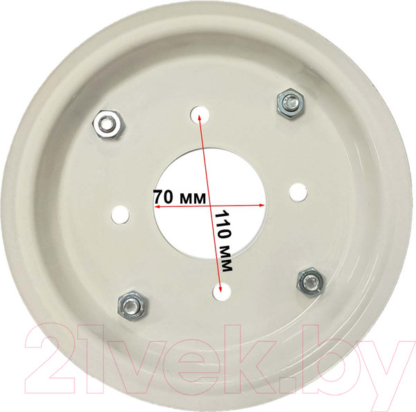 Изображение товара Диск для колеса мотоблока StaRK 4.00-8 22.7x7 / 2769
