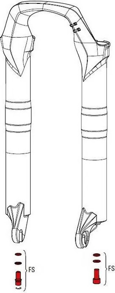 Изображение товара Ремкомплект велосипедный Rock Shox Для вилок Sektor Silver A1 / Х113136