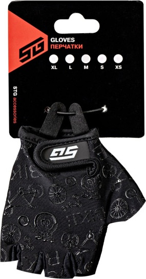 Изображение товара Велоперчатки STG AI-07-5828 / Х108492-XS (XS, черный)