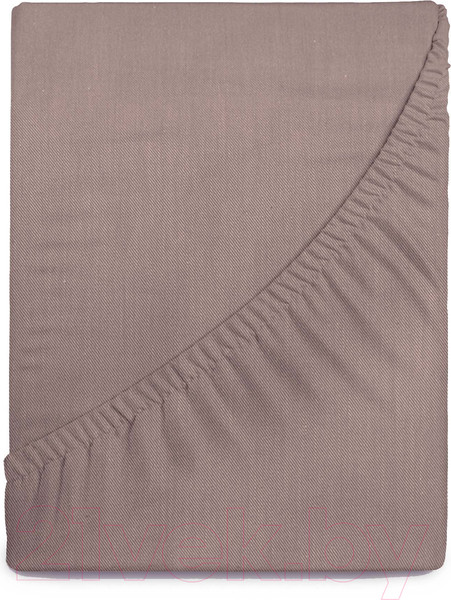 Изображение товара Простыня Verossa На резинке 140x200x20 / 776156 (Melange Mokko)
