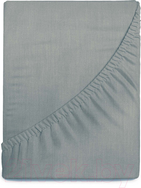 Изображение товара Простыня Verossa На резинке 140x200x20 / 776152 (Melange Silver)