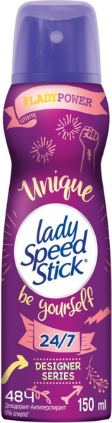 Изображение товара Дезодорант-спрей Lady Speed Stick Designer Series Unique. Be Yourself (150мл)