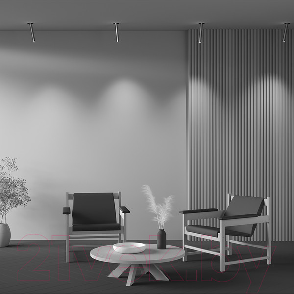 Изображение товара Точечный светильник Maytoni Ceiling C140RS-L300-7W3K-BBS