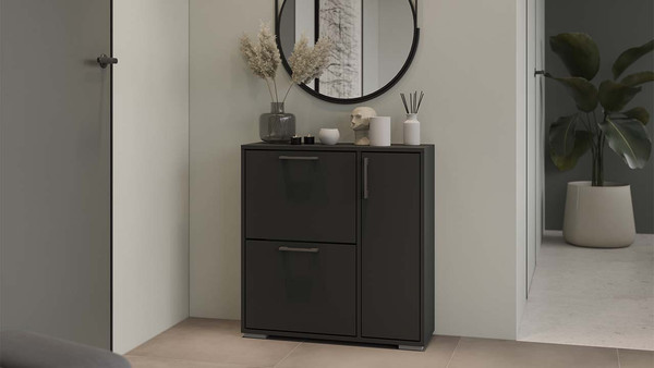 Изображение товара Тумба для обуви ТриЯ Тип 15 (антрацит)